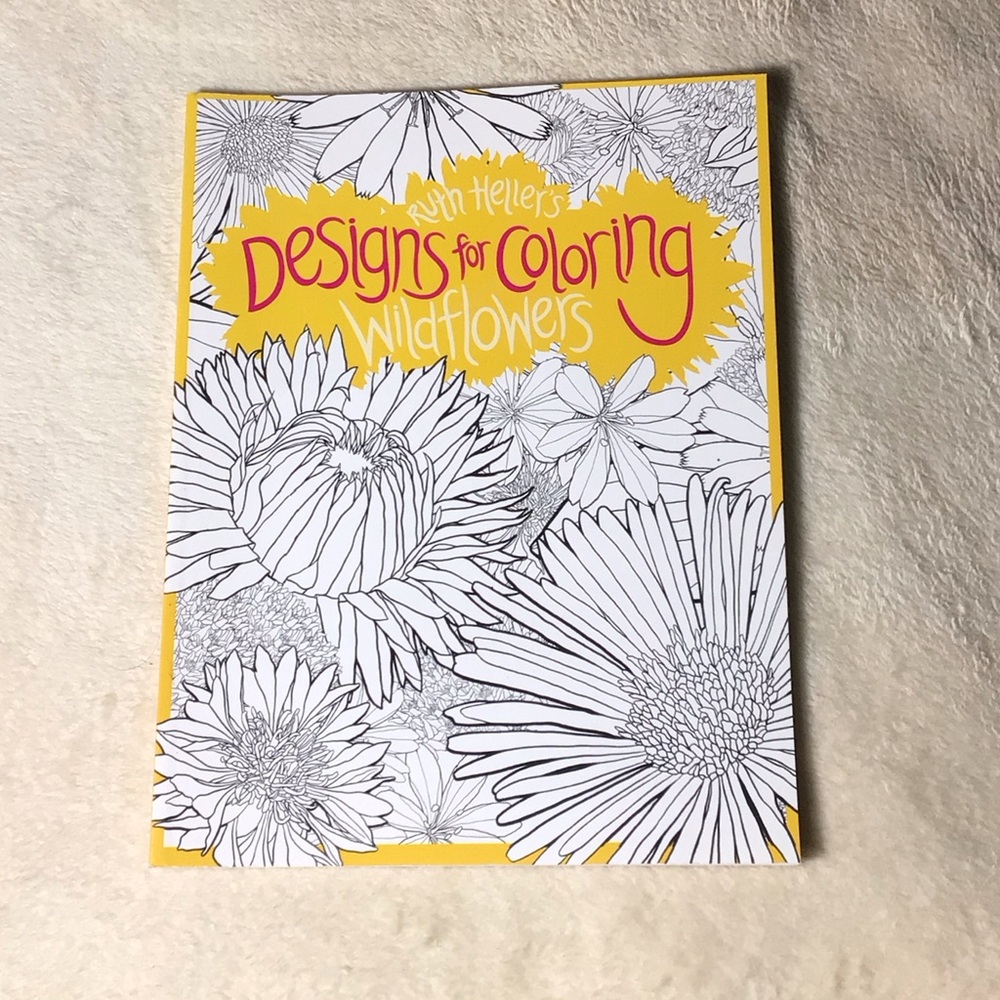Designs for Coloring: Wildflowers